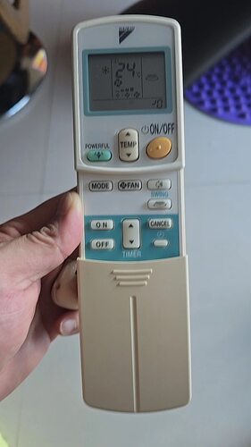 大金英文版空调遥控器ARC433A26 BRC433A75 ARC433A15 A17 A55