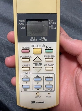 适用松下空调冷气机遥控器 A75C2602 2606 2608 2656 通用单冷