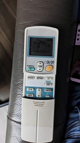 适用于DAIKIN大金空调遥控器ARC433A26 ARC433A24 ARC433A73 英文