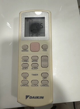 适用大金ACSON/DAIKIN APGS02 ECGS02 BRC52空调冷气遥控器英文版
