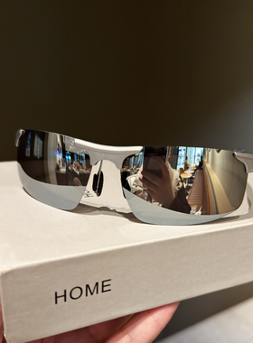 2025款大框太阳眼镜男士运动防紫外线户外骑行偏光墨镜时尚反光镜