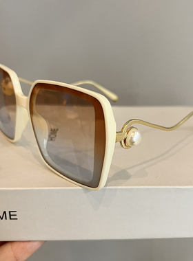 2025新款高级感珍珠镶嵌太阳镜