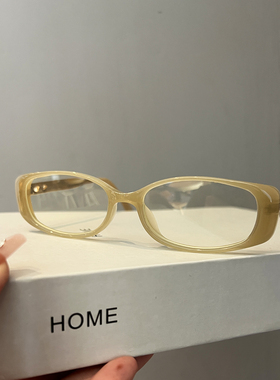 2025年新款眼镜小框女款复古文艺平光镜近视眼镜架可配度数防蓝光