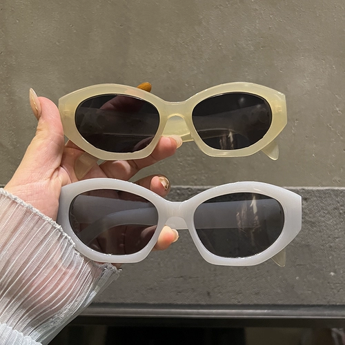 Черные ретро солнцезащитные очки, по фигуре, изысканный стиль