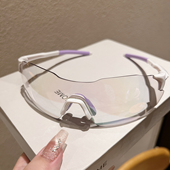 运动变色骑行眼镜日夜两用跑步防风护目镜遮阳墨镜防紫外线太阳镜