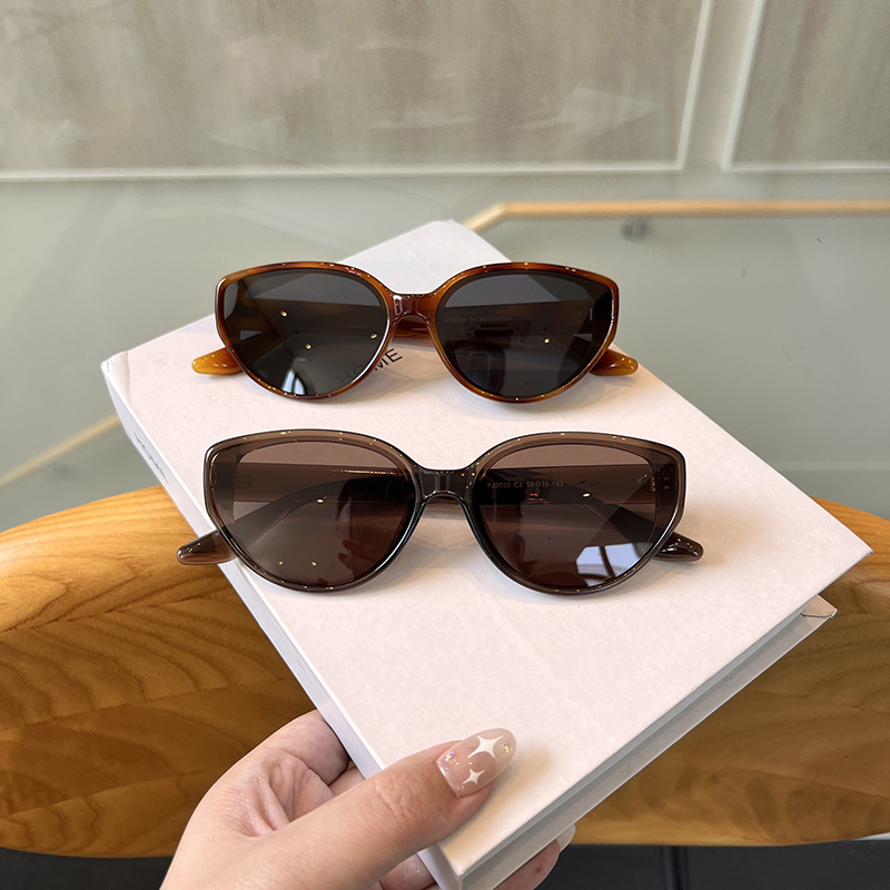 网红猫眼墨镜女ins欧美复古凹造型夏季潮流街拍防紫外线太阳镜男