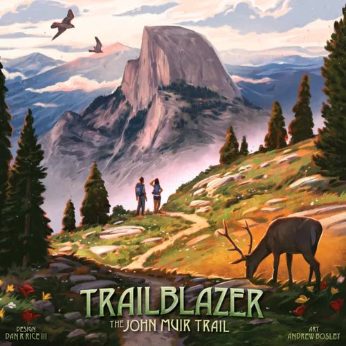 Trailblazer: The John Muir Trail正版英文桌游.