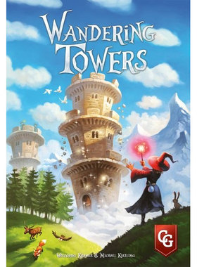 【长颈鹿桌游】 Wondering Towers飞塔巫师英文正版桌游