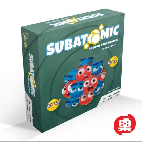 Subatomic: An Atom Building Game英文正版桌游.