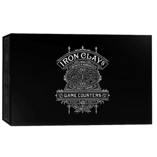 【长颈鹿桌游】Iron Clays - 400pcs伯明翰筹码英文正版桌游