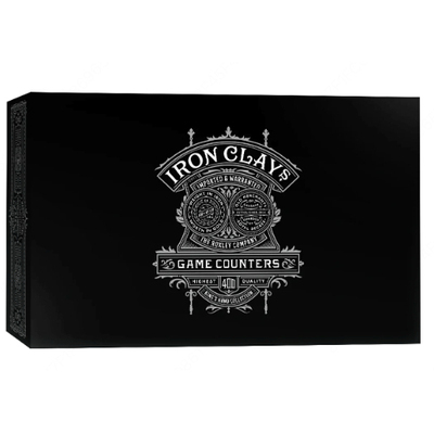 【长颈鹿桌游】Iron Clays - 400pcs伯明翰筹码英文正版桌游