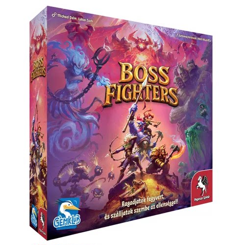 Boss Fighters QR英文正版桌游|有电子中规