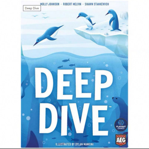 【长颈鹿桌游】Deep Dive英文正版桌游｜有中规