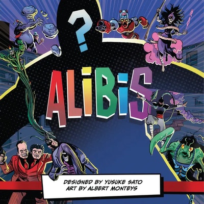 【长颈鹿桌游】Alibis正版英文桌游｜有中规