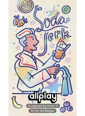 【长颈鹿桌游】Soda Jerk英文正版桌游