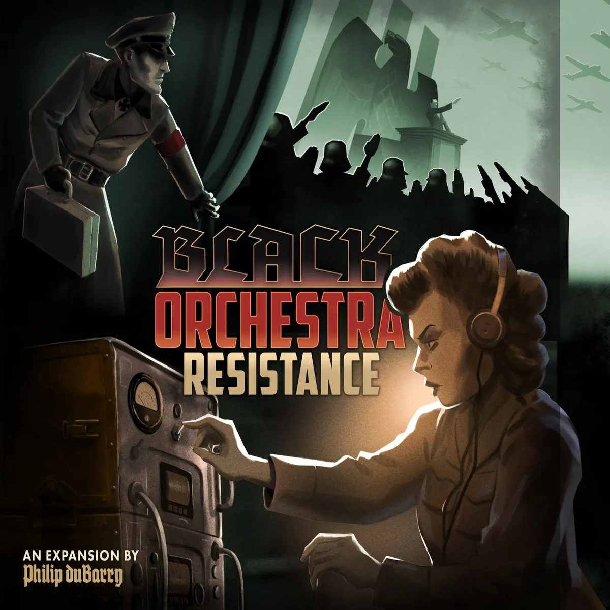 【长颈鹿】Black Orchestra: Resistance正版英文桌游.