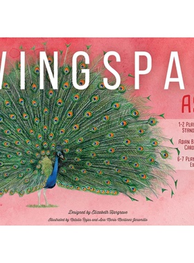 【长颈鹿】Wingspan Asia英文正版桌游.