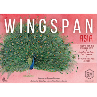 Wingspan Asia 展翅翱翔：亚洲篇 英文正版桌游.