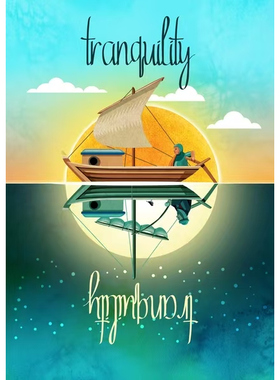 【长颈鹿桌游】Tranquility英文正版桌游｜有中规