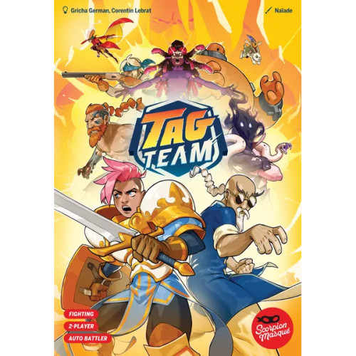 Tag Team 双侠小队 英文正版桌游【长颈鹿桌游】