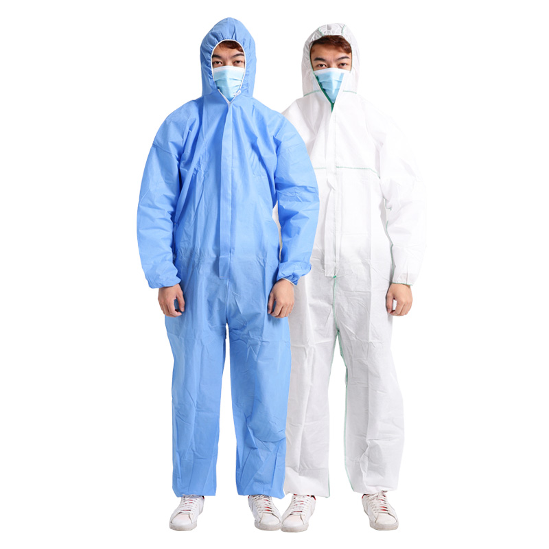 一次性喷漆防护服隔离养殖粉尘