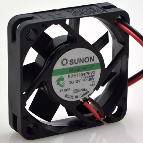 SUNON/建准 4010 4CM 12V1.8W KDE1204PFVX 交换机3线40*10mm风扇
