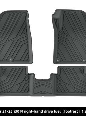 TPE汽车脚垫适用于右舵现代I30 N 25款I30 N 24款I30 23款I30 N