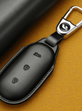 头层牛皮汽车钥匙包适用于理想L9 L8 L7 理想新款mage真皮钥匙套
