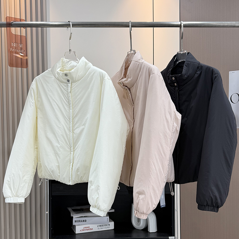 炒云感泡芙！3M新型雪丽防水轻薄保暖短款立领面包服棉服外套女冬