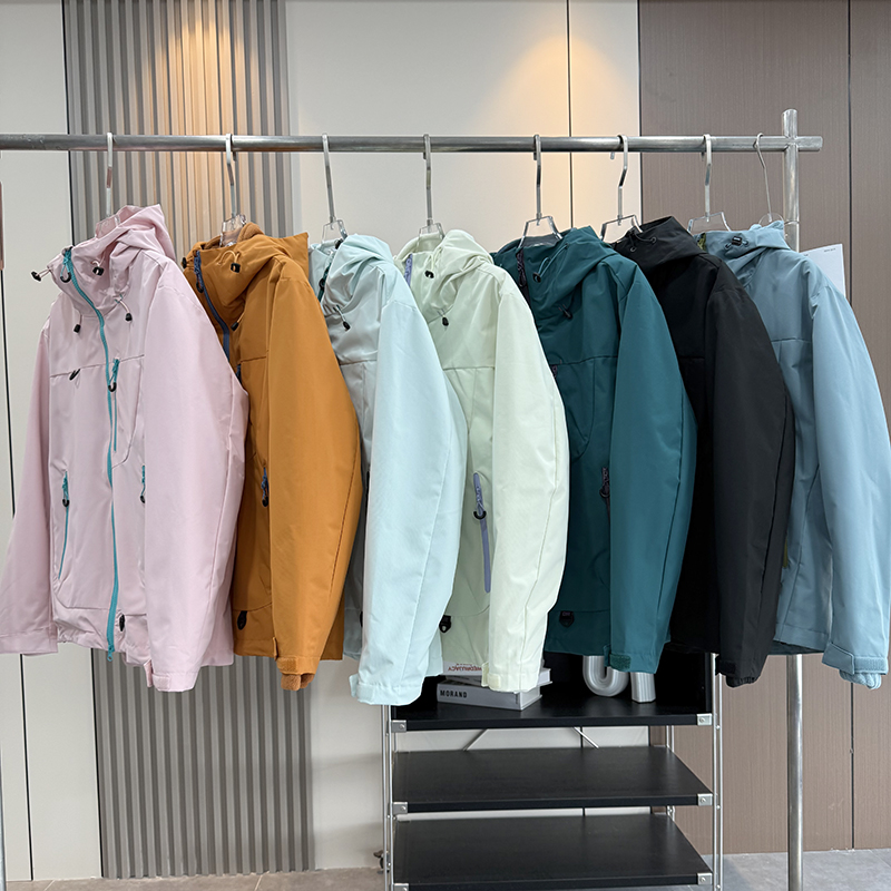 户外三合一！秋冬情侣款防风防水可脱卸摇粒绒加厚保暖冲锋衣夹克