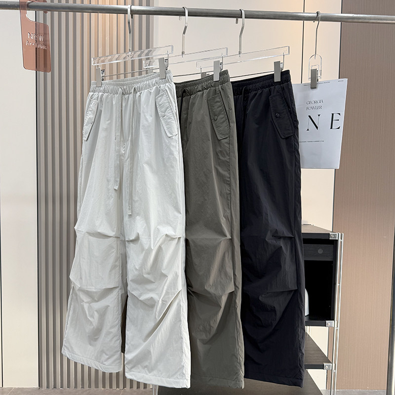 大厂订单！防风防水加绒保暖户外徒步登山裤抽绳伞兵裤冲锋裤女冬