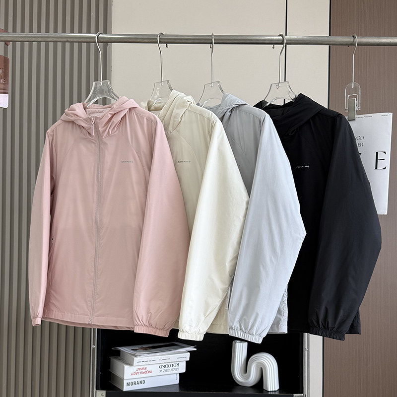 大厂订单!宽松户外防风抗皱轻薄90白鸭绒保暖连帽羽绒服外套女冬