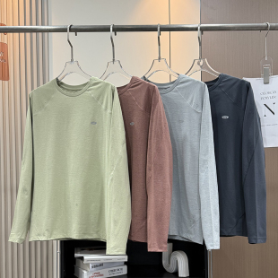 T恤 春夏宽松透气吸湿速干户外运动训练抗菌长袖 大厂订单 男女款
