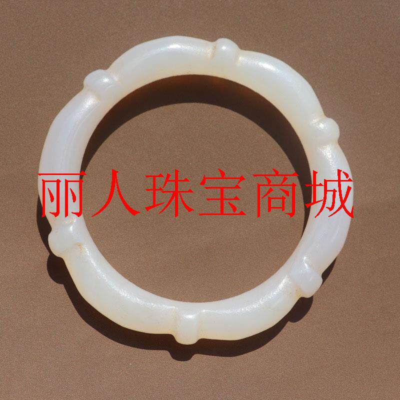 精品岁月痕迹民族风老包浆玛瑙磨砂光节节高升简约手镯百搭手饰