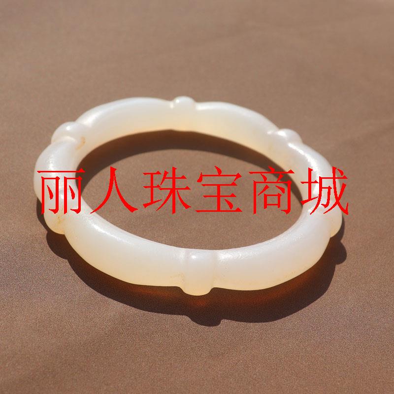 老包浆玛瑙磨砂光节节高升岁月痕迹民族风简约手镯高级感百搭手饰