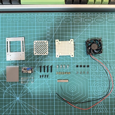 散热片散热器配件散热套件全金属散热器diy套件手机散热相机散热