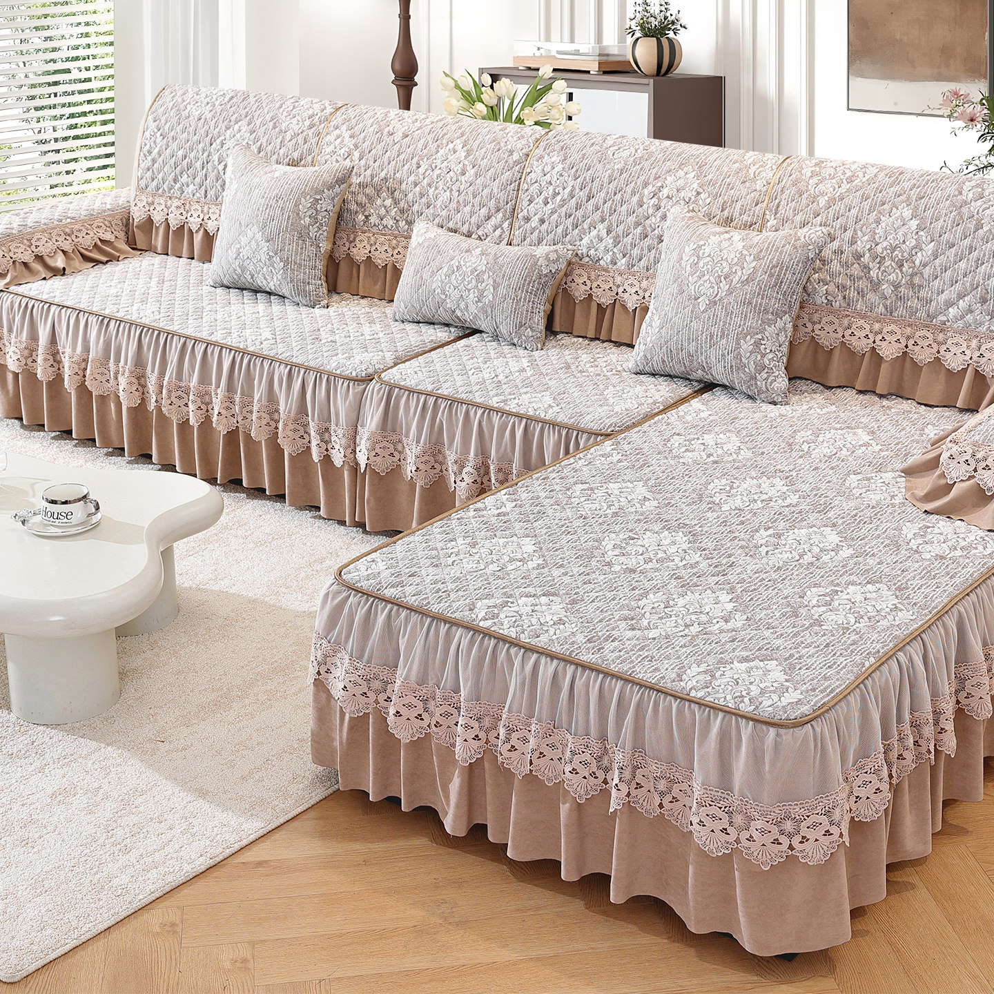 全包沙发套罩笠四季通用2025新款防滑沙发垫子坐垫盖布座垫保护套,居家布艺,沙发套,淘宝优惠券,粉丝福利购,淘宝优惠卷