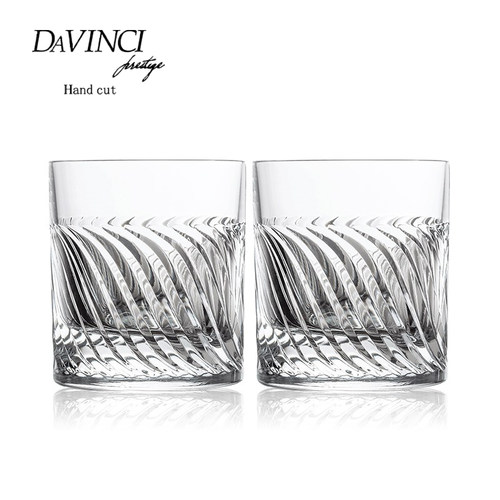 DAVINCI达芬奇手工雕刻威士忌杯