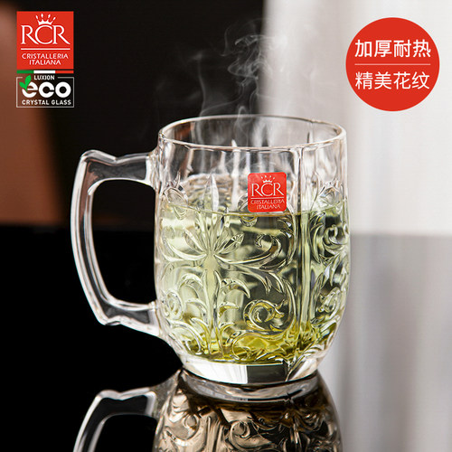 RCR水晶玻璃大容量耐热泡茶杯
