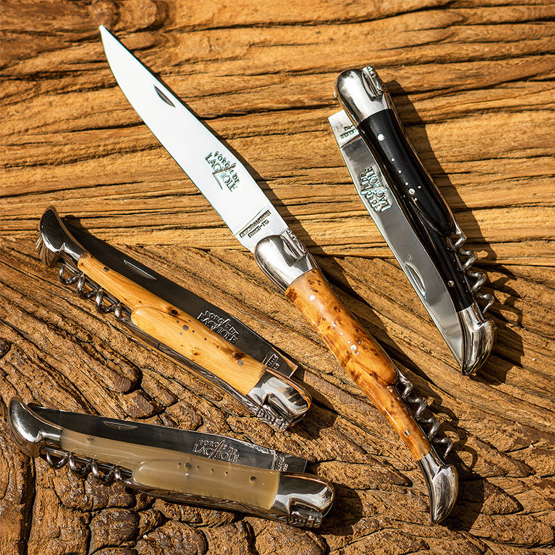 法国进口forge de laguiole拉吉奥乐高端餐刀折叠刀开瓶器侍酒刀