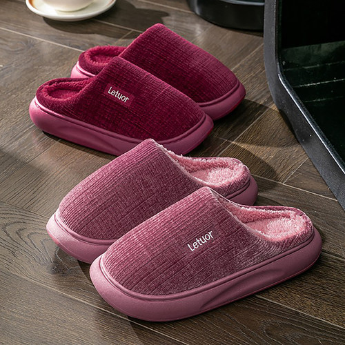 2025新款乐拖品牌棉拖鞋加厚保暖