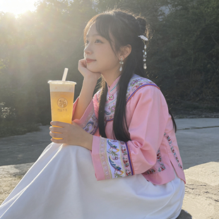 【套装】布衣族服装女套装贵州贵州少数民族服装女套装原创设计风