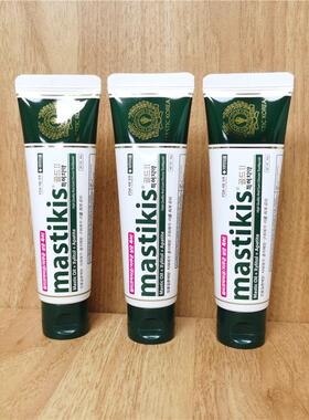 韩国Mastikis麦斯特凯斯牙膏抑菌护龈减少牙菌斑远离口臭口气清新