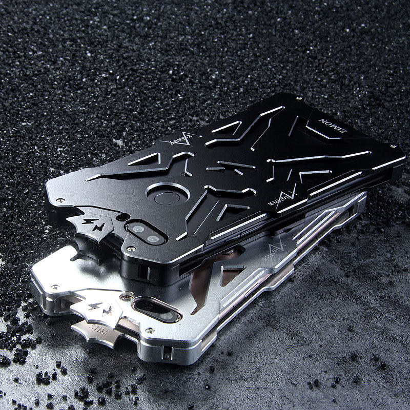 SIMON THOR Aviation Aluminum Alloy Shockproof Armor Metal Case Cover for OPPO R11s