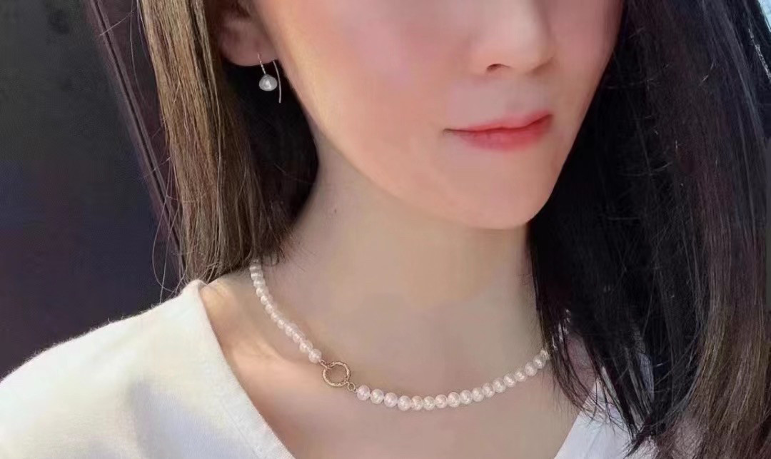 日版专柜Agete 珍珠耳环海耳饰