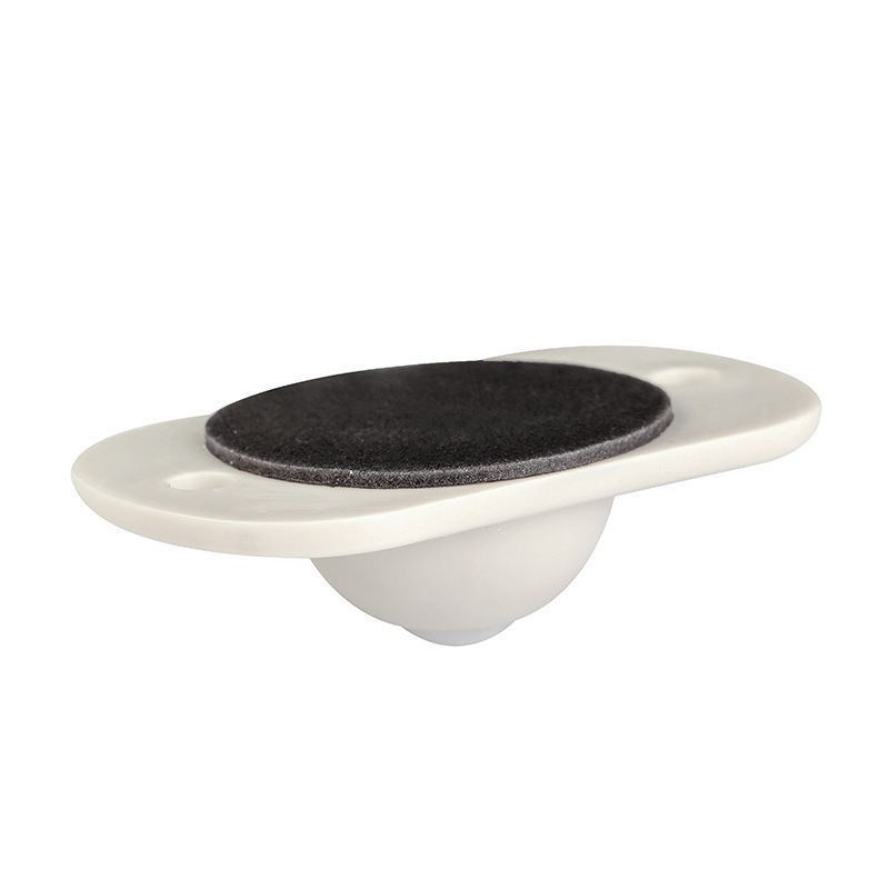 可粘贴式万向轮收纳箱收纳盒垃圾桶置物架底部移动滚珠式滑轮托盘