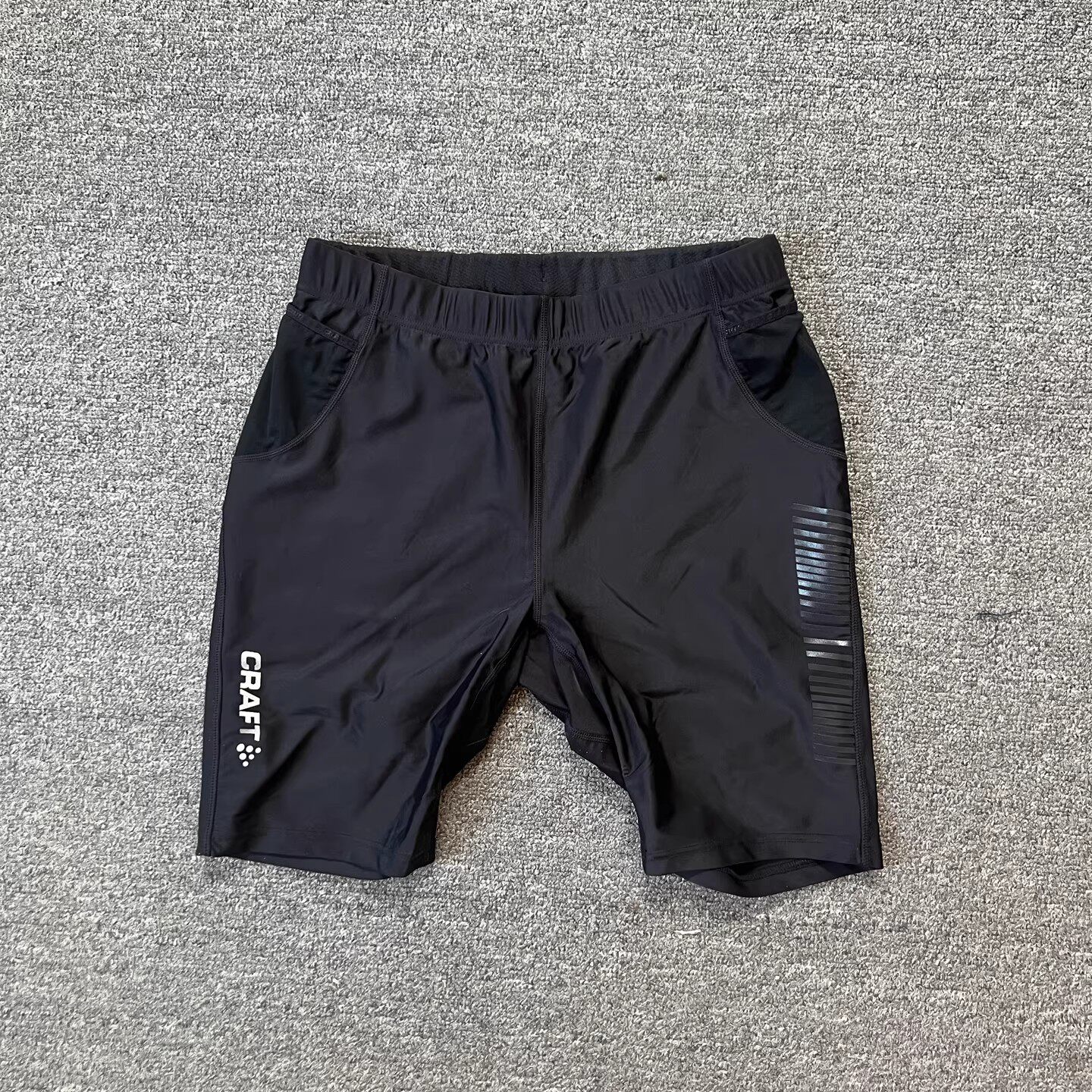 2026弹力夏季瑞典健身短裤男款口袋紧身运动高弹跑步训练四分裤