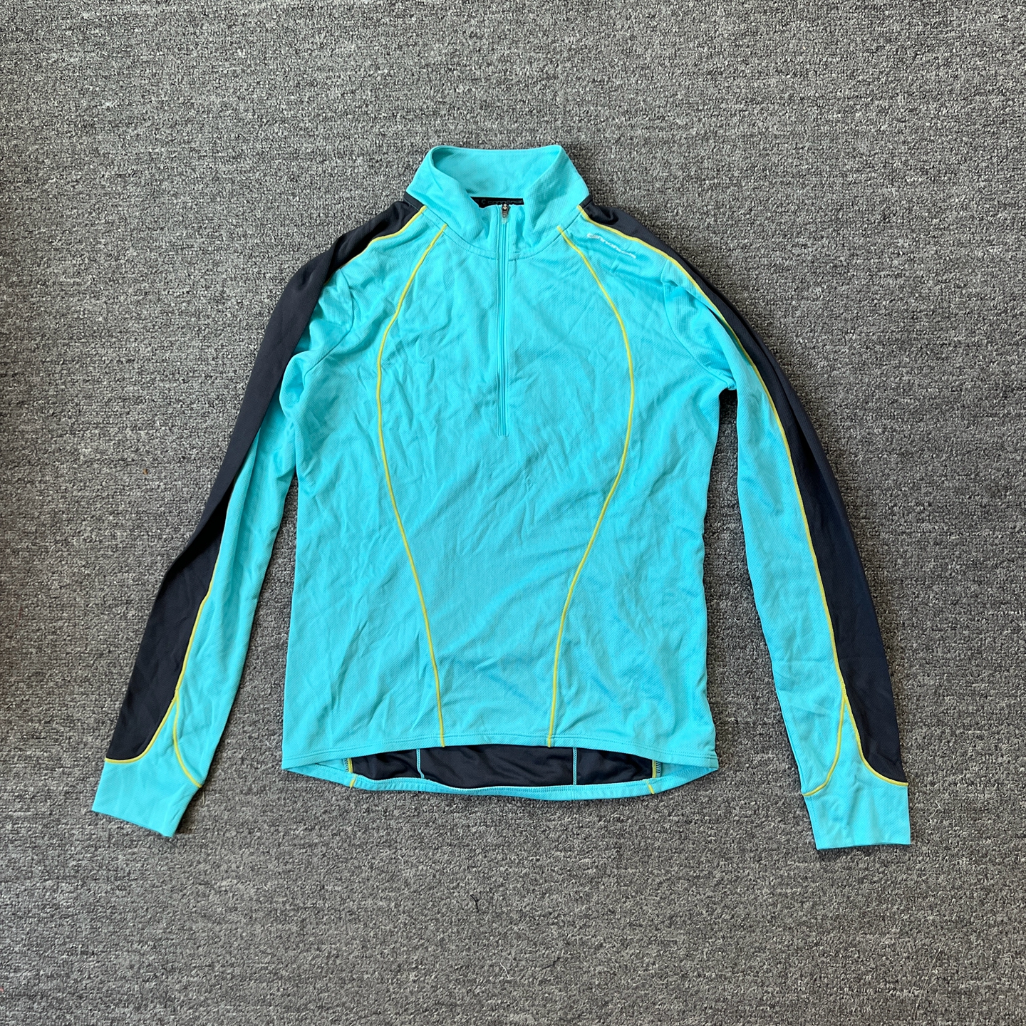 2025新品美国品牌春秋长袖女款开衫户外立领公路自行车口袋骑行服