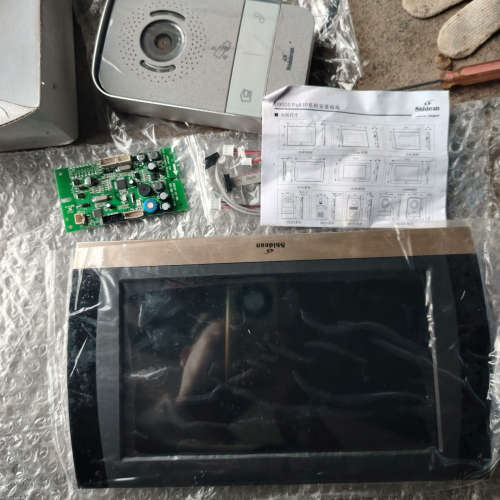 视得安罗格朗10寸屏可视对讲D1981GTU DE13511