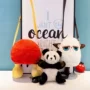 Sinh nhật Gửi bạn gái Panda Shoulder Bag Cartoon Plush Toy Dễ thương Funny Owl Messenger Bag v - Khác ô tô đồ chơi trẻ em